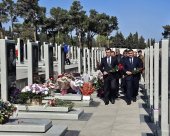 05 oktyabr 2025-ci il tarixində Vətən müharibəsi şəhidi Cəfərov Vüqar İnşallah oğlunun məzarı ziyarət edilib.